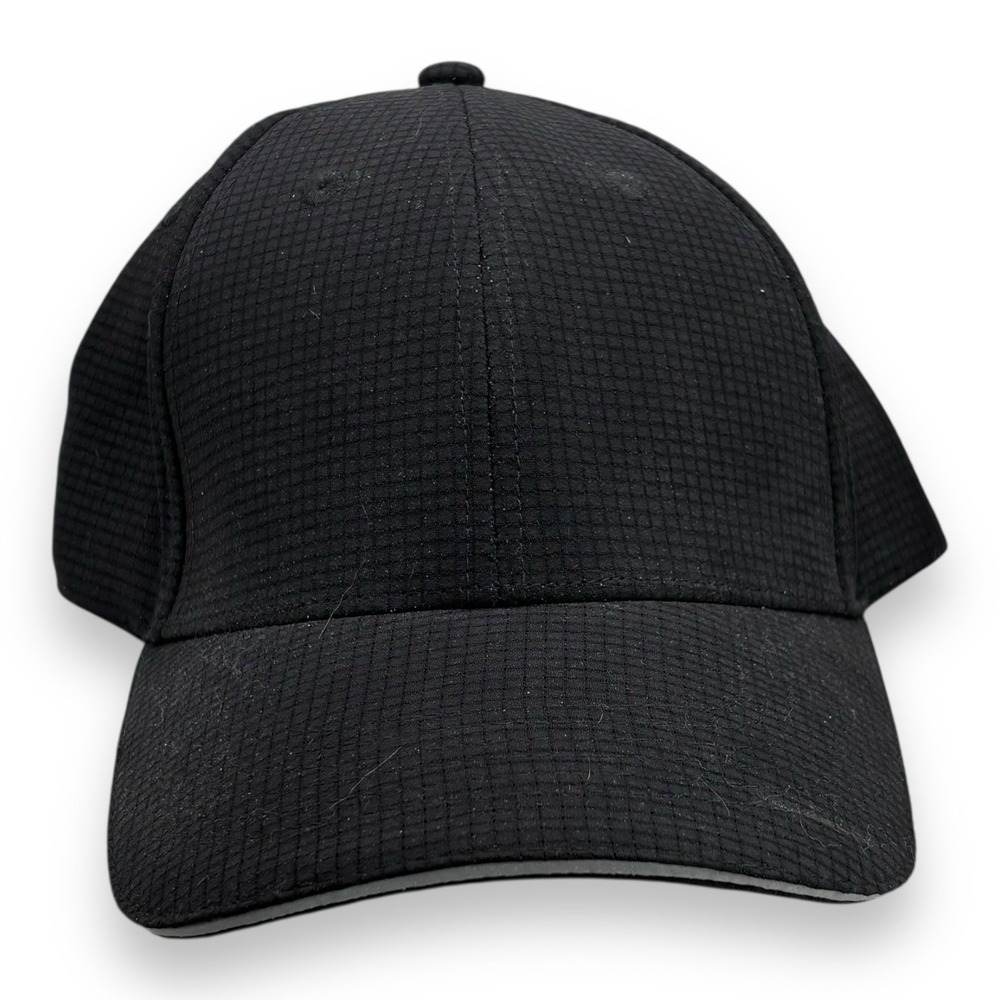 Alfani‎ Men's Alfa-Tech Black Reflective Trim Lightweight Baseball Cap SZ OS